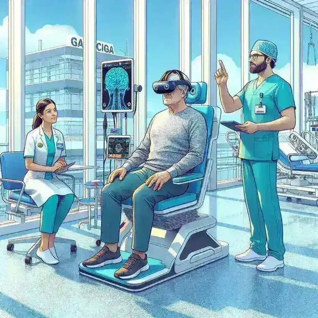 Hospitales gallegos prueban gafas de realidad aumentada en rehabilitación neurológica