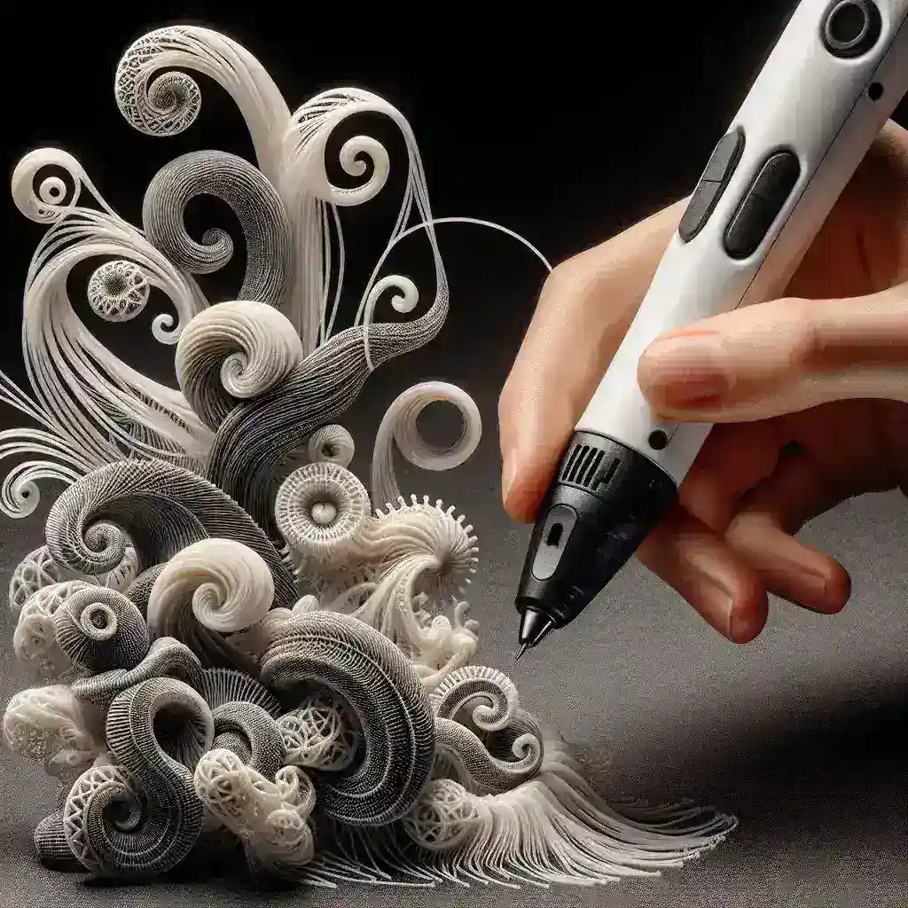 ¿Cómo crear formas orgánicas con un bolígrafo 3D?